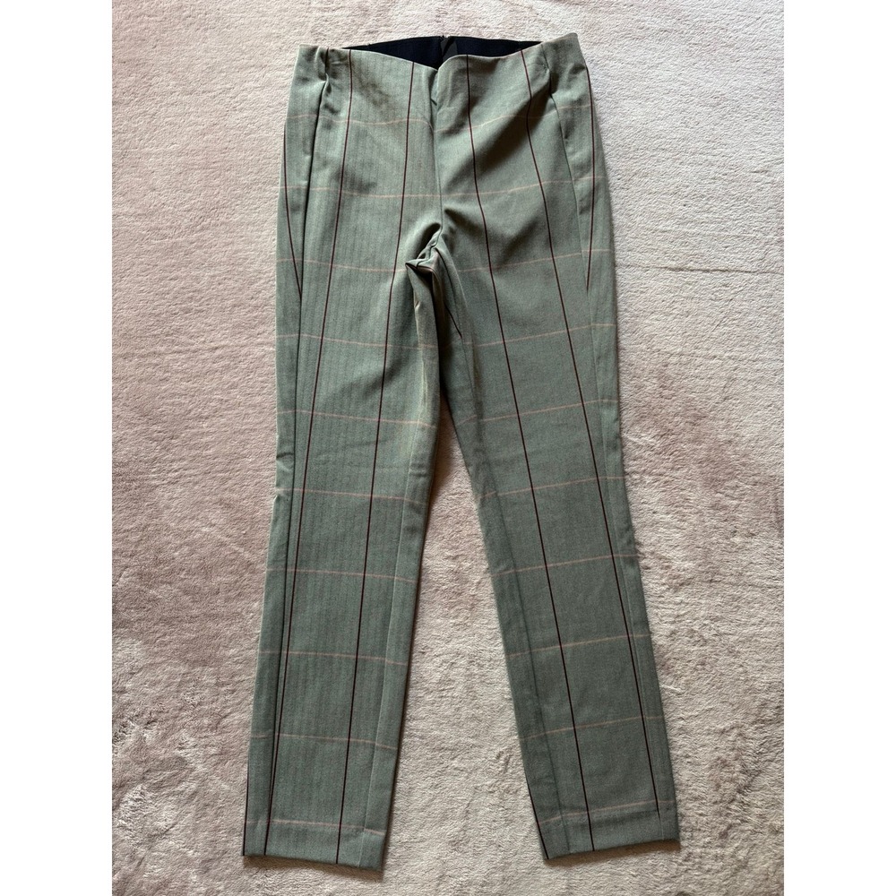 Rag & Bone‎ Women's Plaid Slim Fit Pants Stretch Career Casual Trousers Size 6